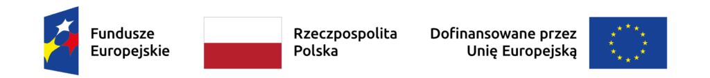 Logo Dofinansowane z Unii Europejskiej